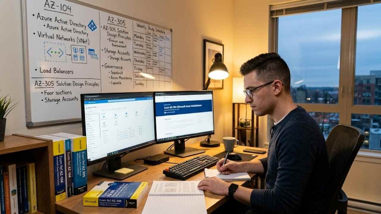 Passing Microsoft Azure Certifications AZ-104 and AZ-305