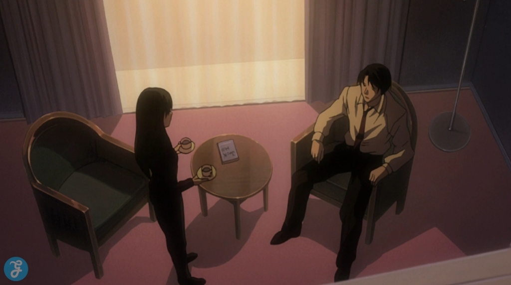 Raye Penber and his fiance Naomi Misora