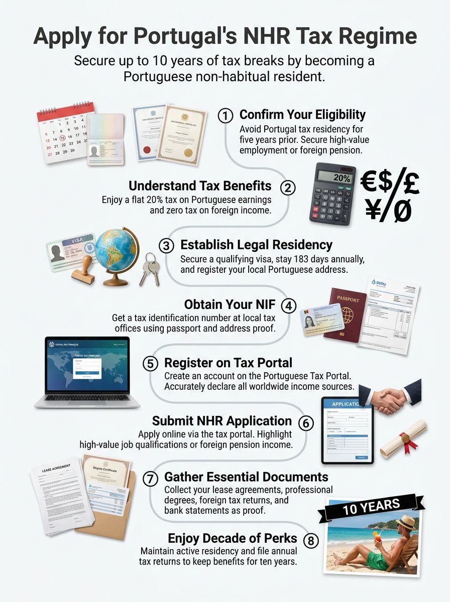 Step-By-Step Guide to Applying for the Portugal NHR Tax Regime