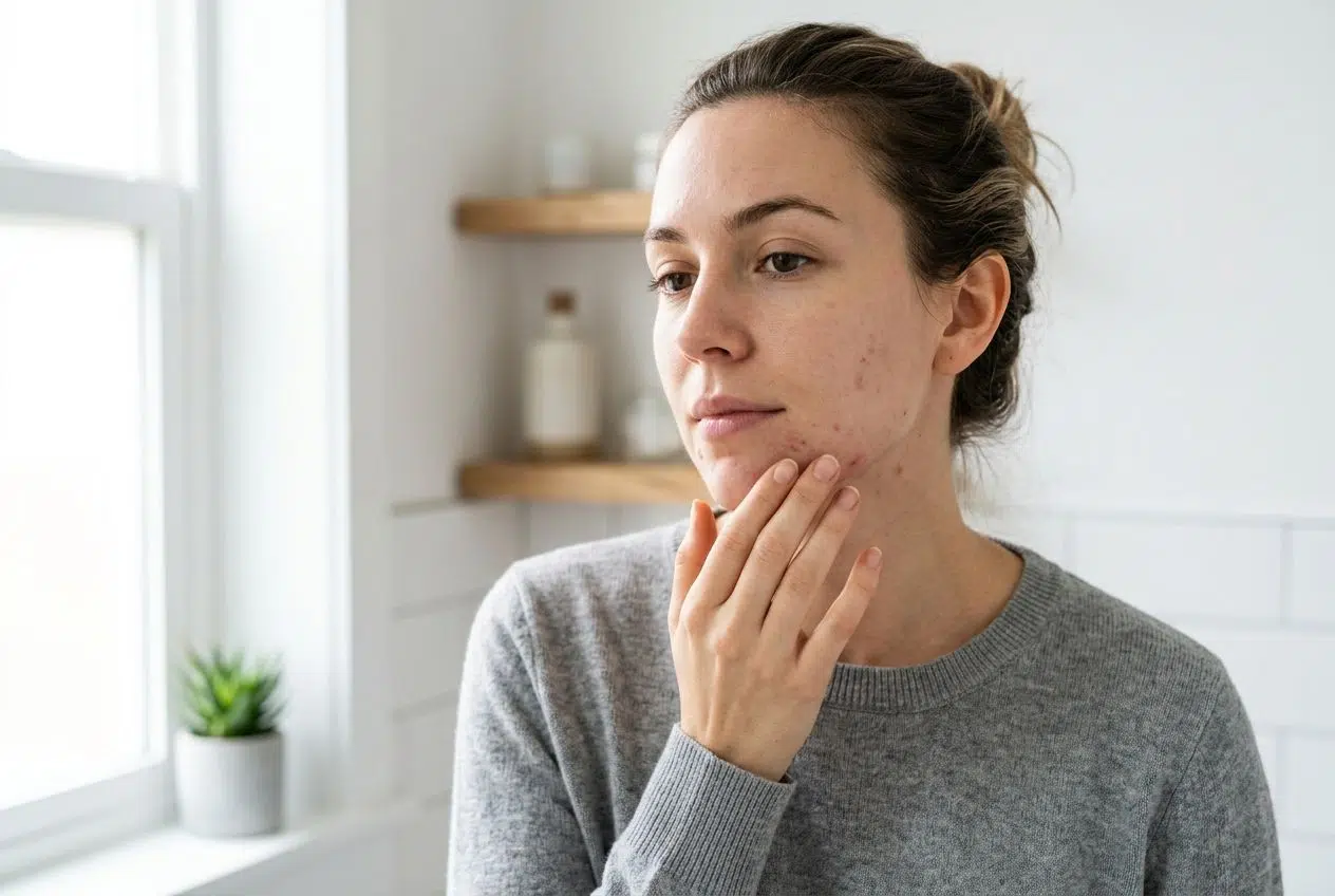 Sudden adult acne May indicate Polycystic Ovary Syndrome (PCOS)
