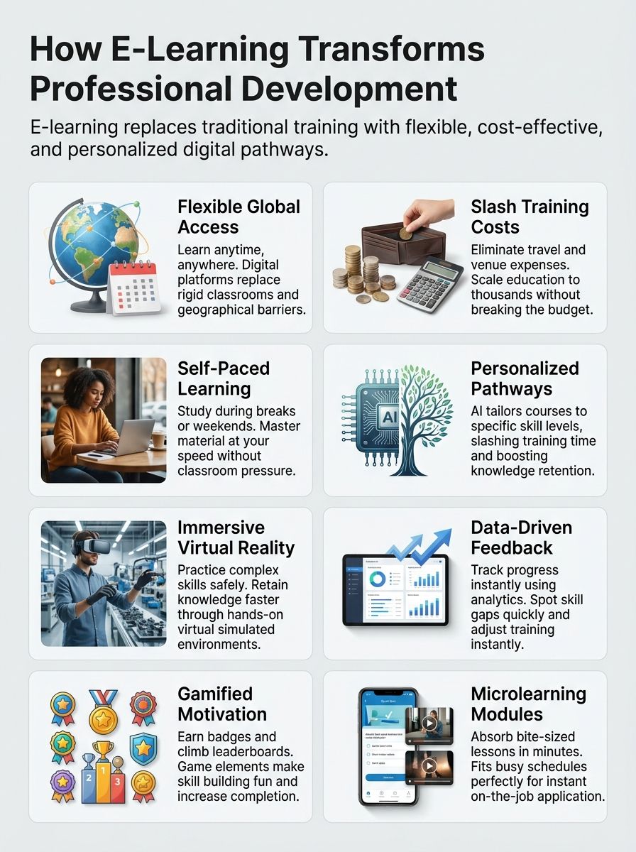 The Evolution How E-Learning in Professional Development works