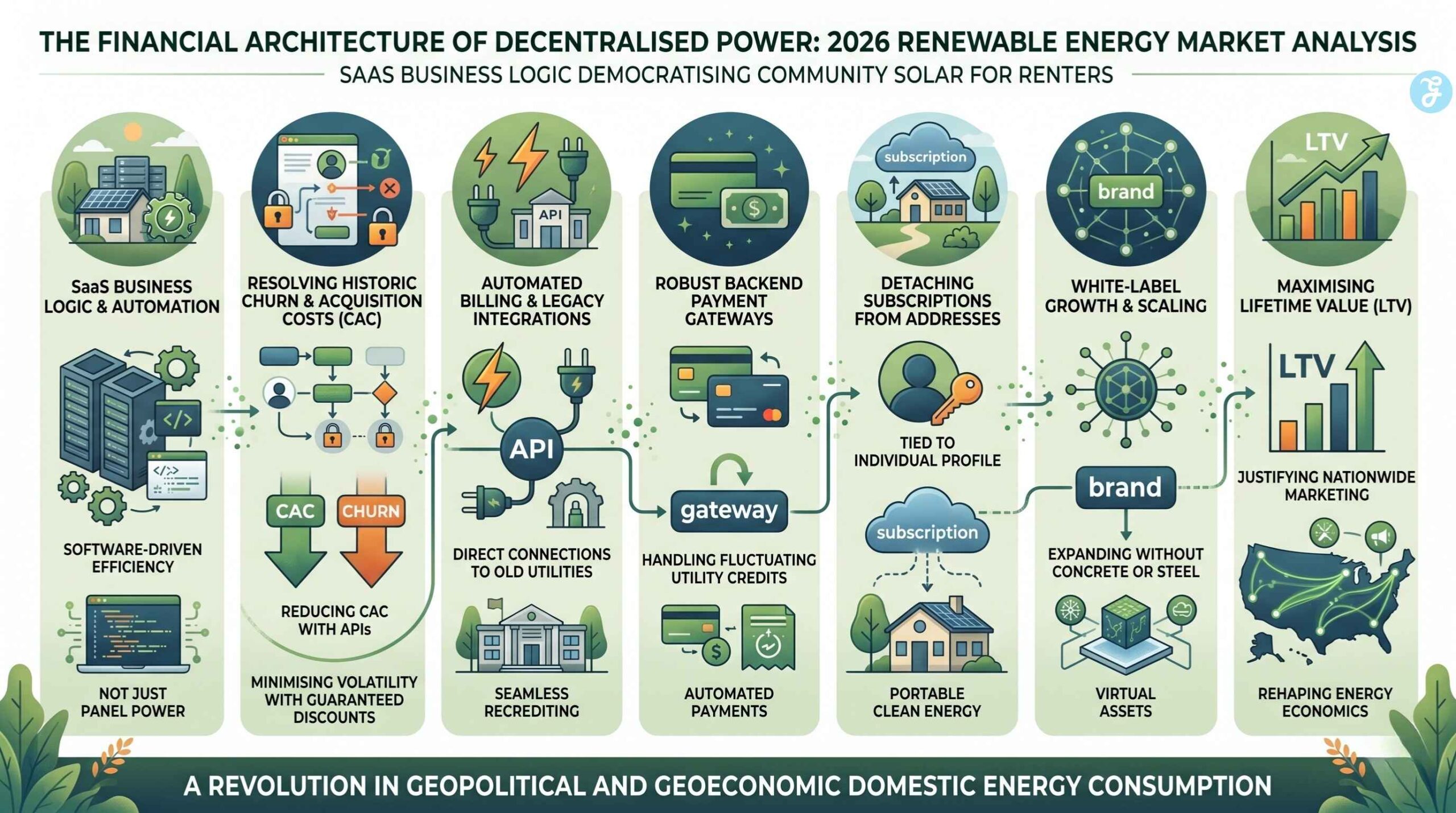 The Financial Architecture of Decentralized Power Community Solar for Renters Startups