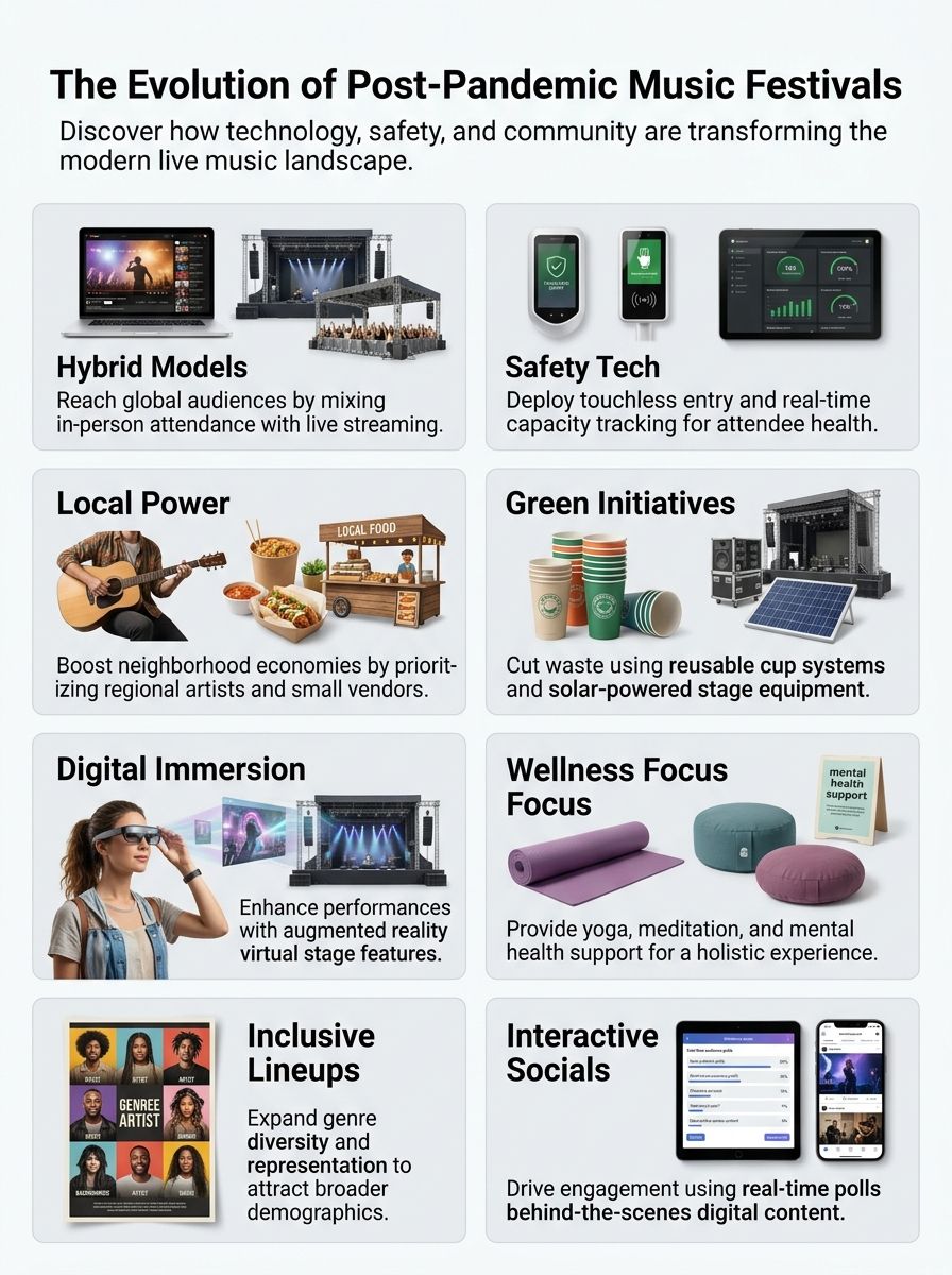 The Pre-Pandemic Era of Music Festivals-evolution of music festivals