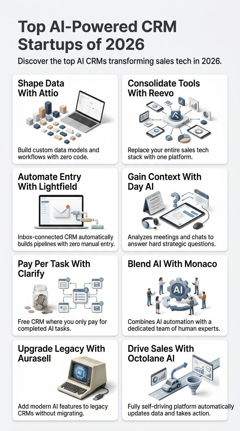 Top AI-Powered CRM Startups in USA