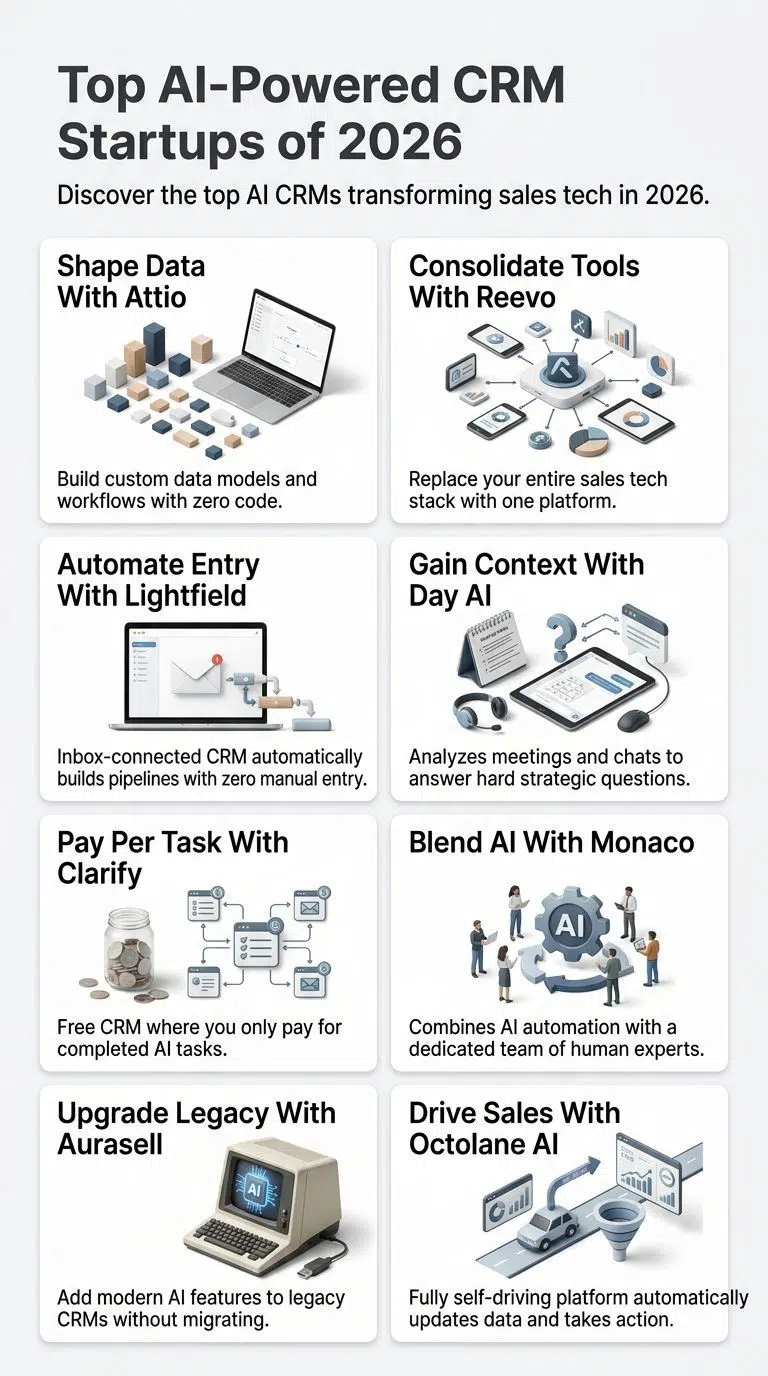 Top AI-Powered CRM Startups in USA