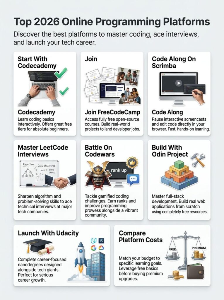 Top Online Coding Platforms for 2026: Master Programming!