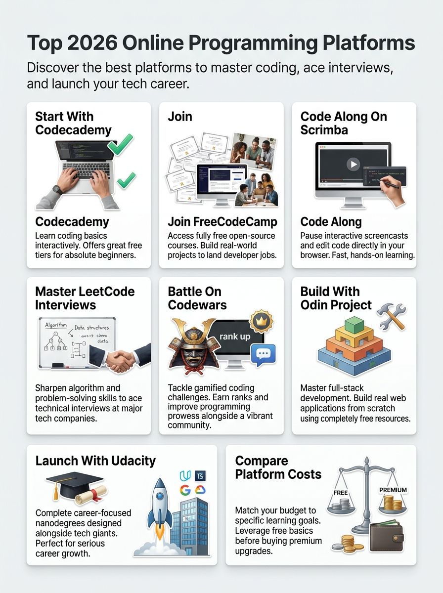 Top Beginner Platforms for Learning Programming- top online coding platforms