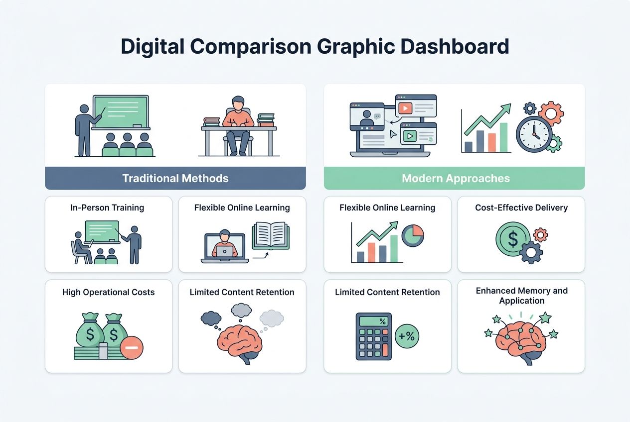 Traditional methods vs. modern approaches