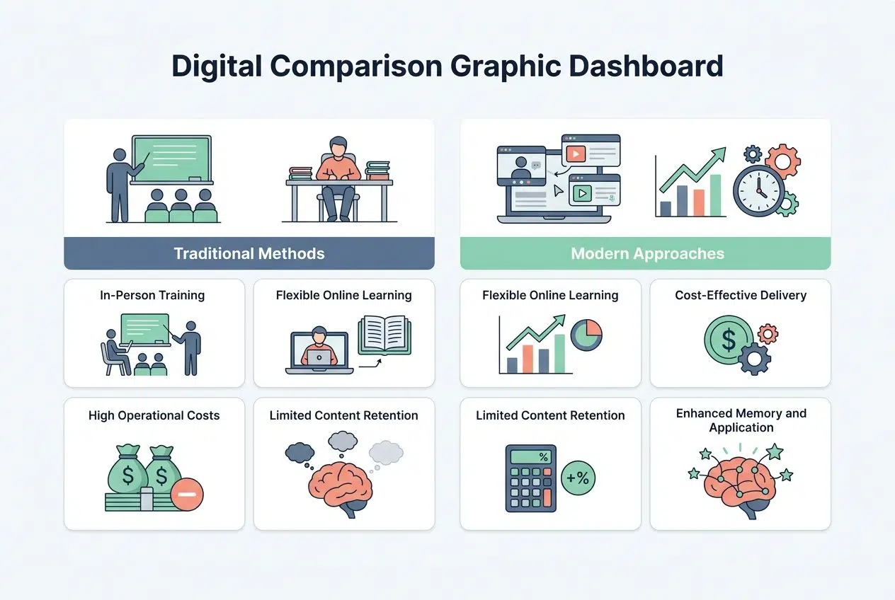 Traditional methods vs. modern approaches