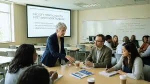Training Faculty as Mental Health First Responders