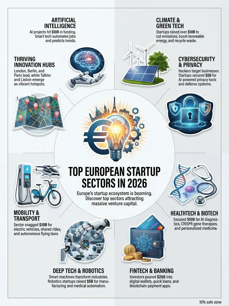 Trends Influencing promising European Startup sectors