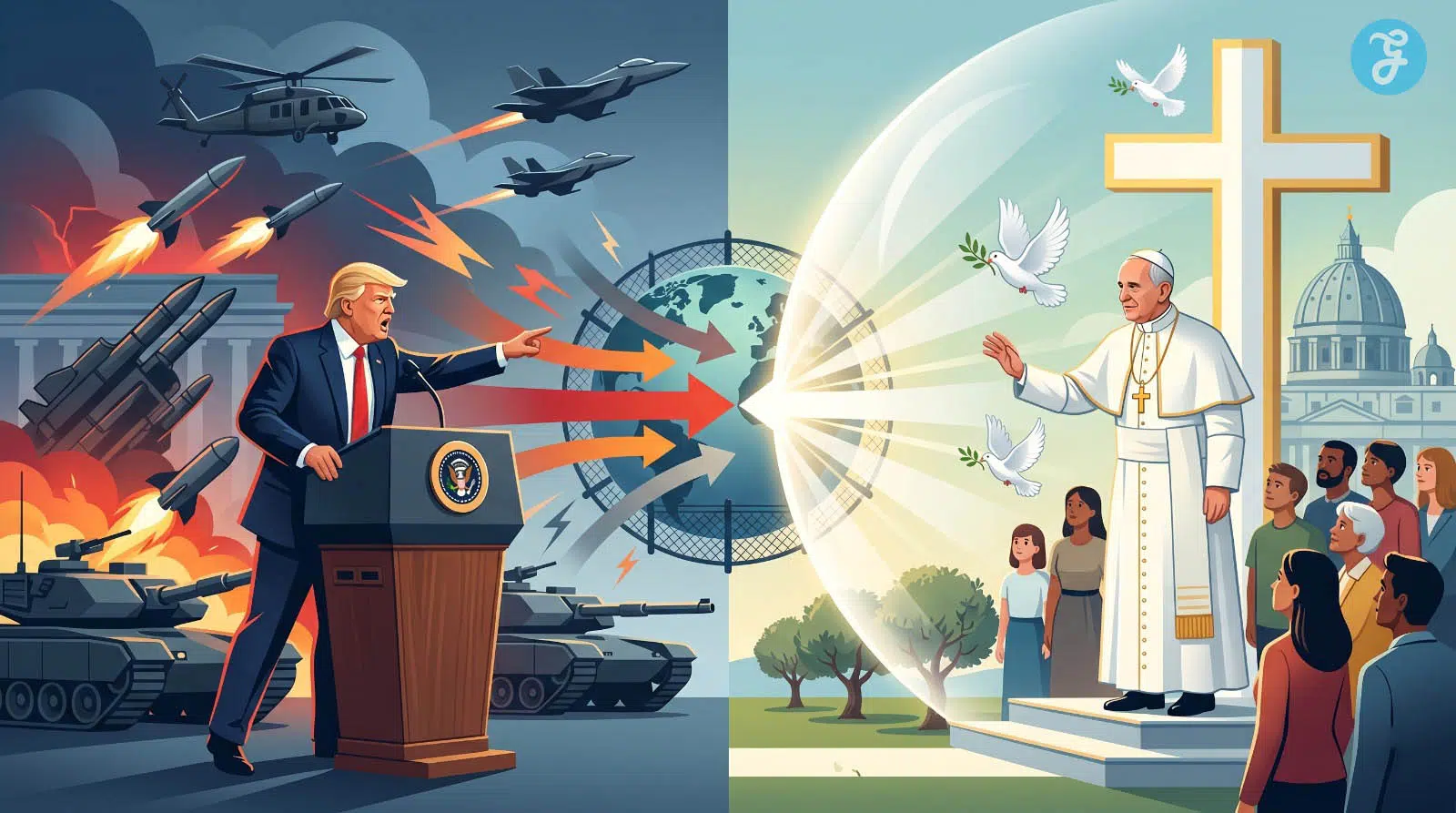 Trump vs the Pope