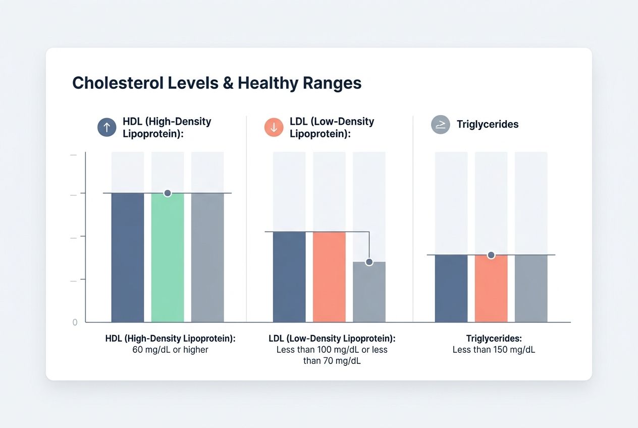 Types of cholesterol HDL, LDL, and triglycerides: Healthy Cholesterol Levels Maintenance