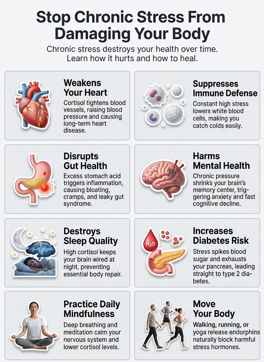 Understanding Chronic Stress Effects in the body