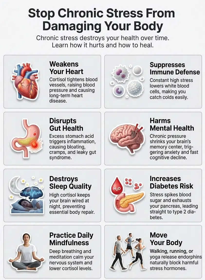 Understanding Chronic Stress Effects in the body