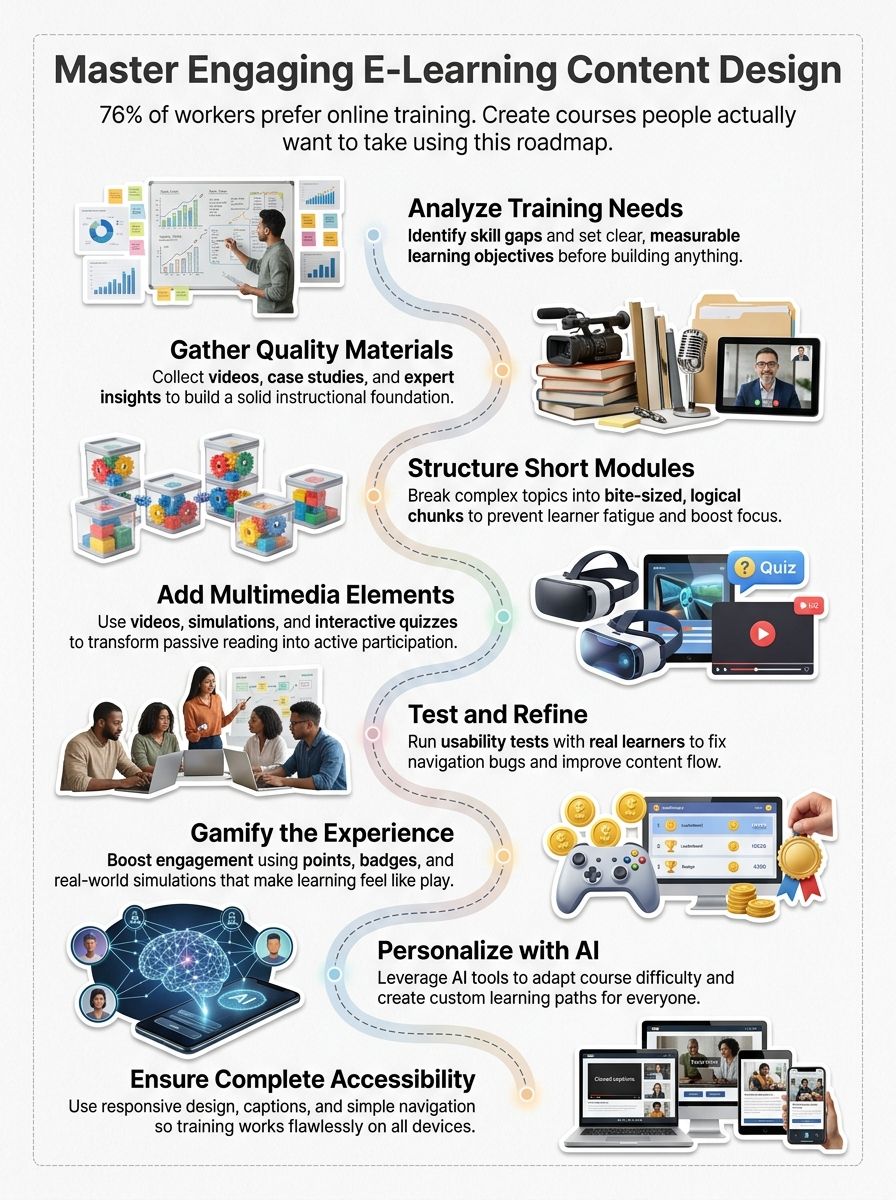 Understanding E-Learning Content Design and Development