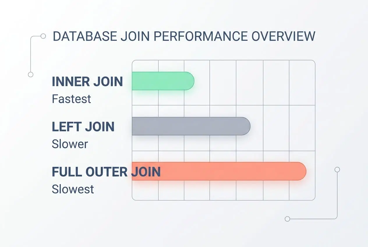 Use appropriate join types- database query optimization