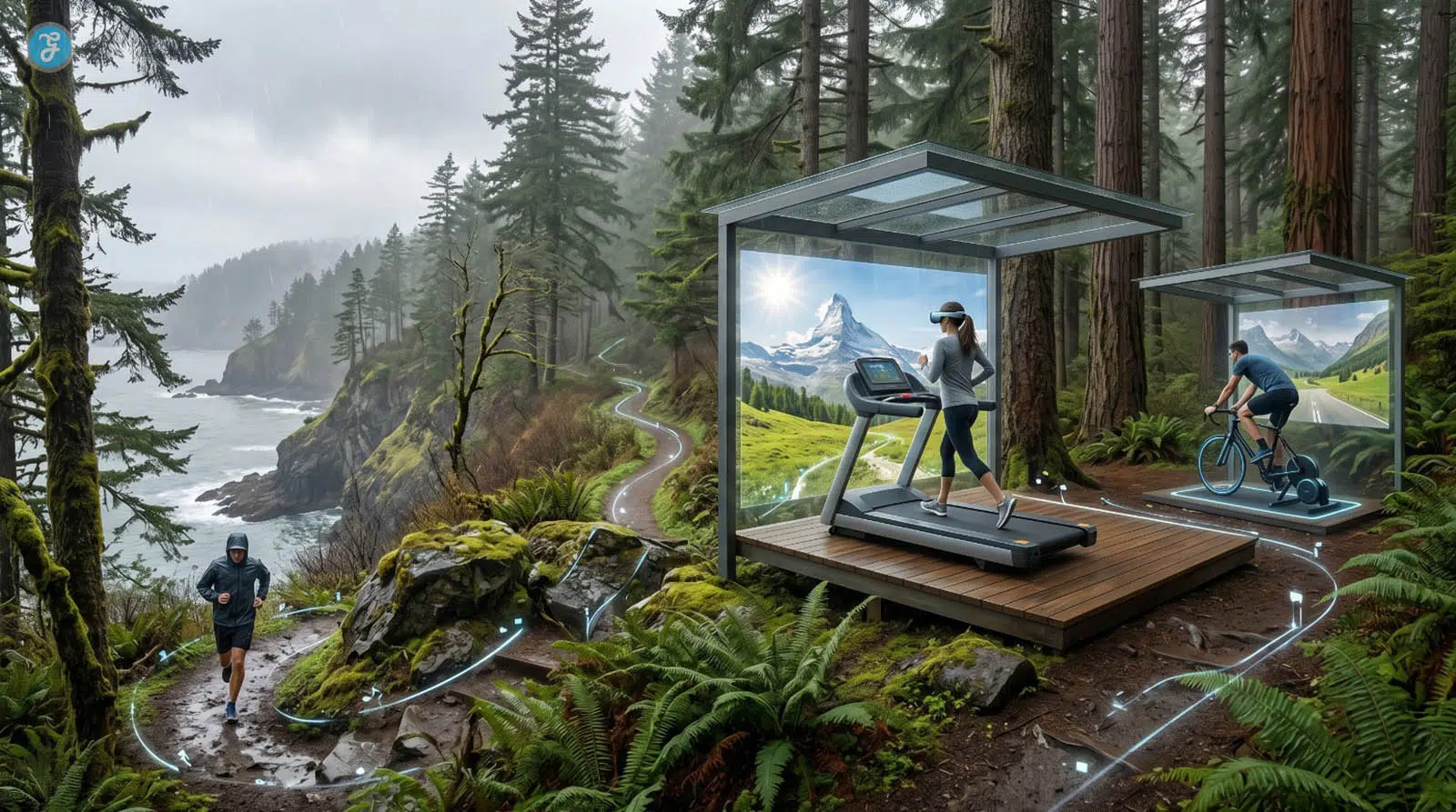 VR workouts in US: Hybrid Athlete Trend