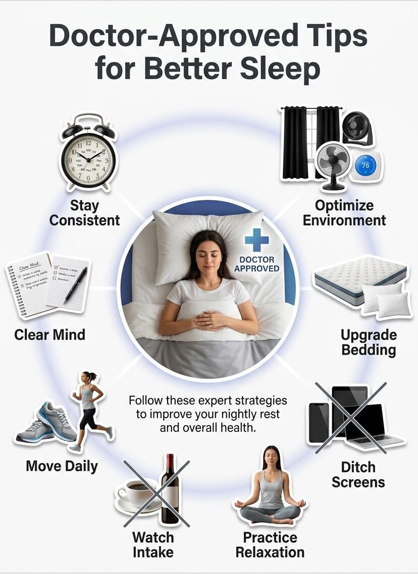 Why Quality Sleep Matters Doctor Approved Tips For Better Sleep