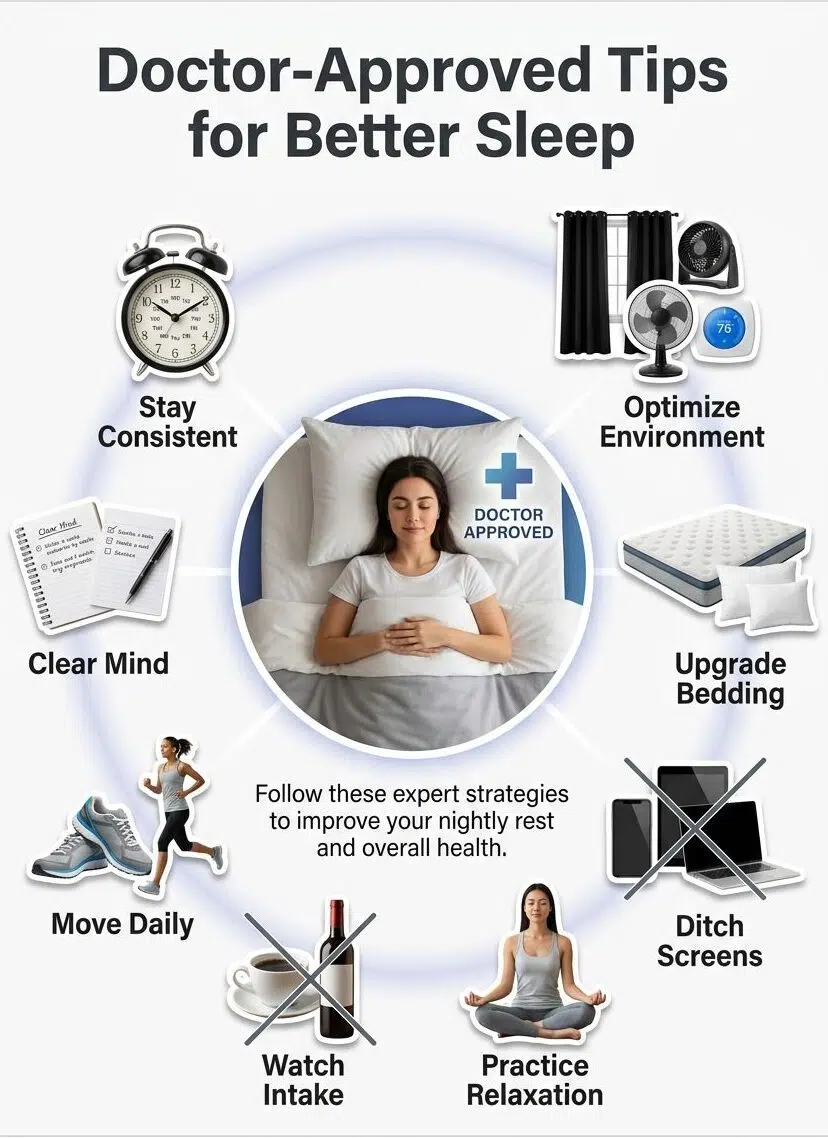 Why Quality Sleep Matters Doctor Approved Tips For Better Sleep