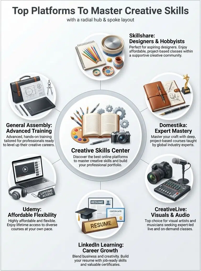 best Online Creative Skills Learning Platform