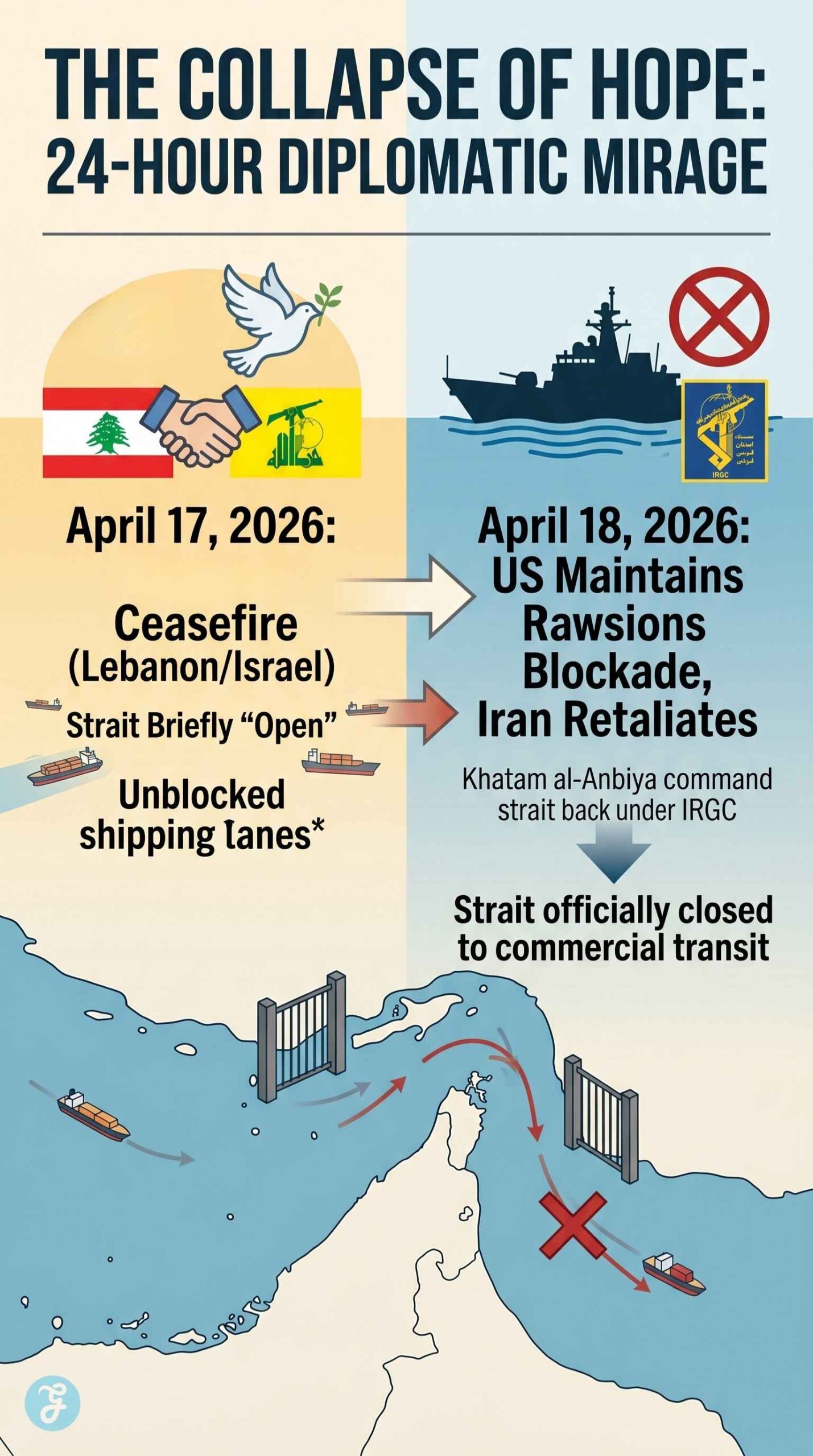 collapse of hope strait of hormuz blockade