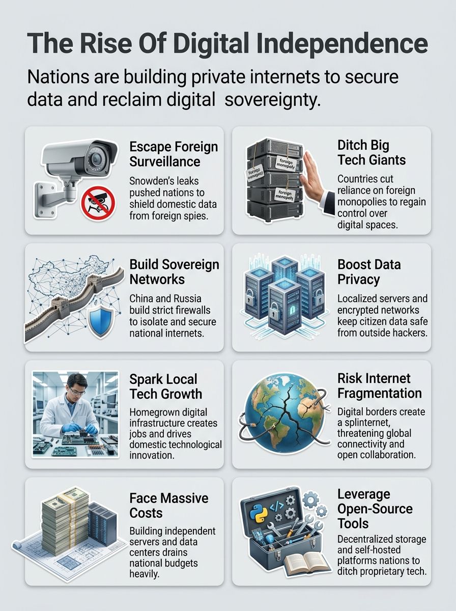 digital independence- Reasons Behind the Push for National Internets