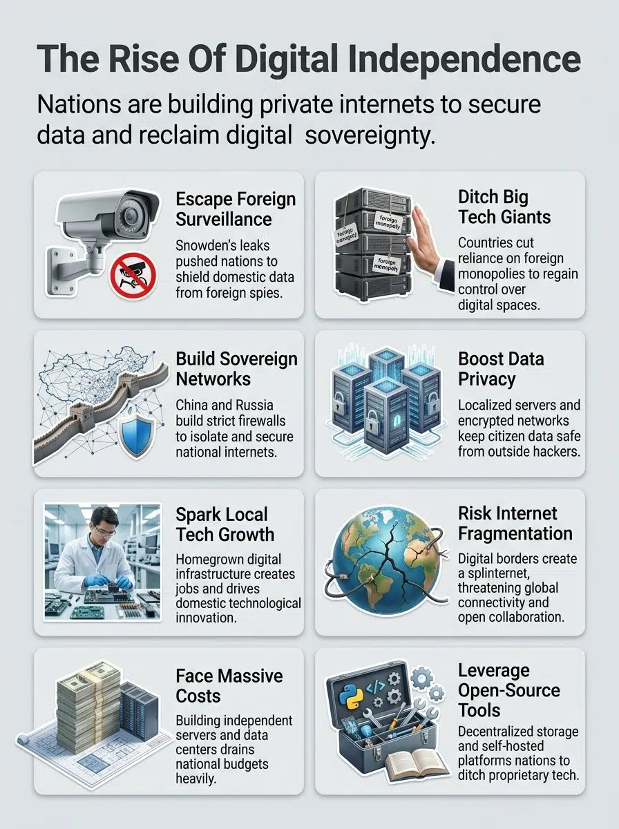 digital independence- Reasons Behind the Push for National Internets