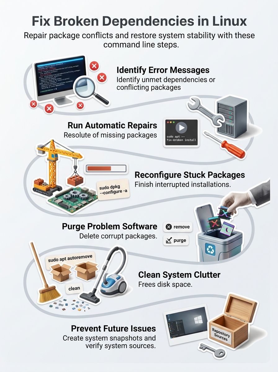 fix Broken Dependencies In UbuntuLinux