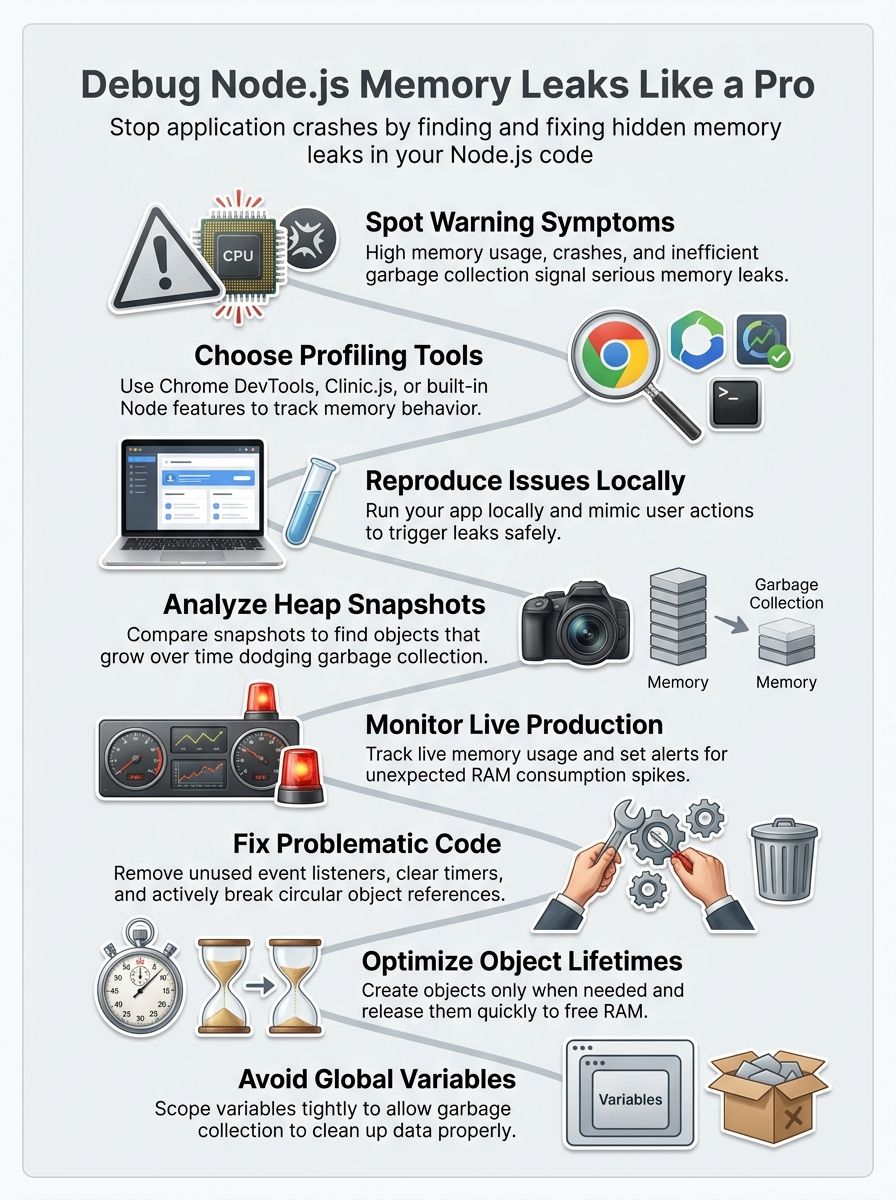 Debug Memory Leaks In Node.js