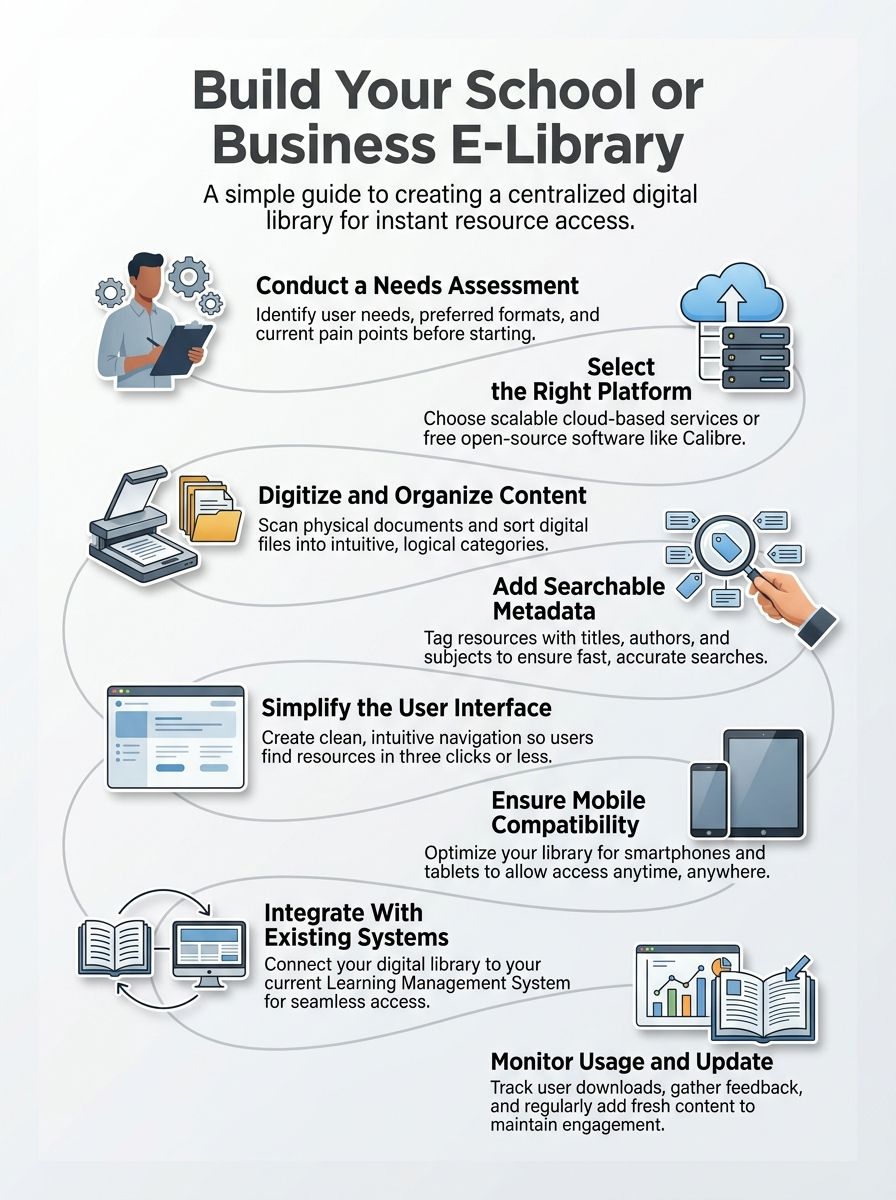how to build an E-Library