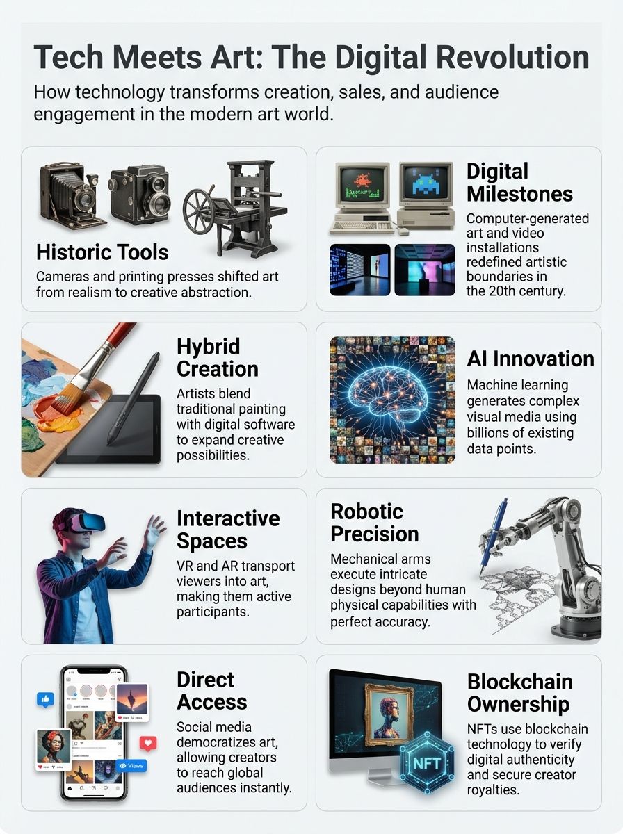 intersection Technology And Contemporary Art