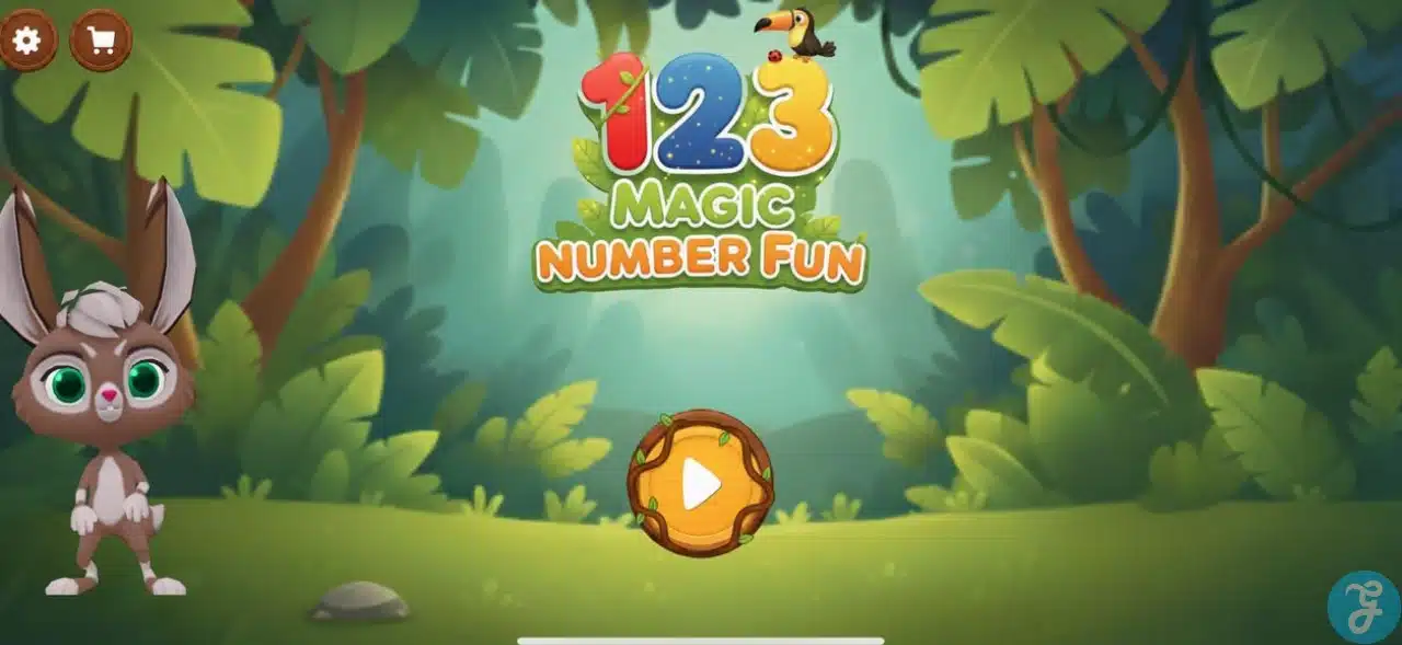123 Magic Number Fun Home screen