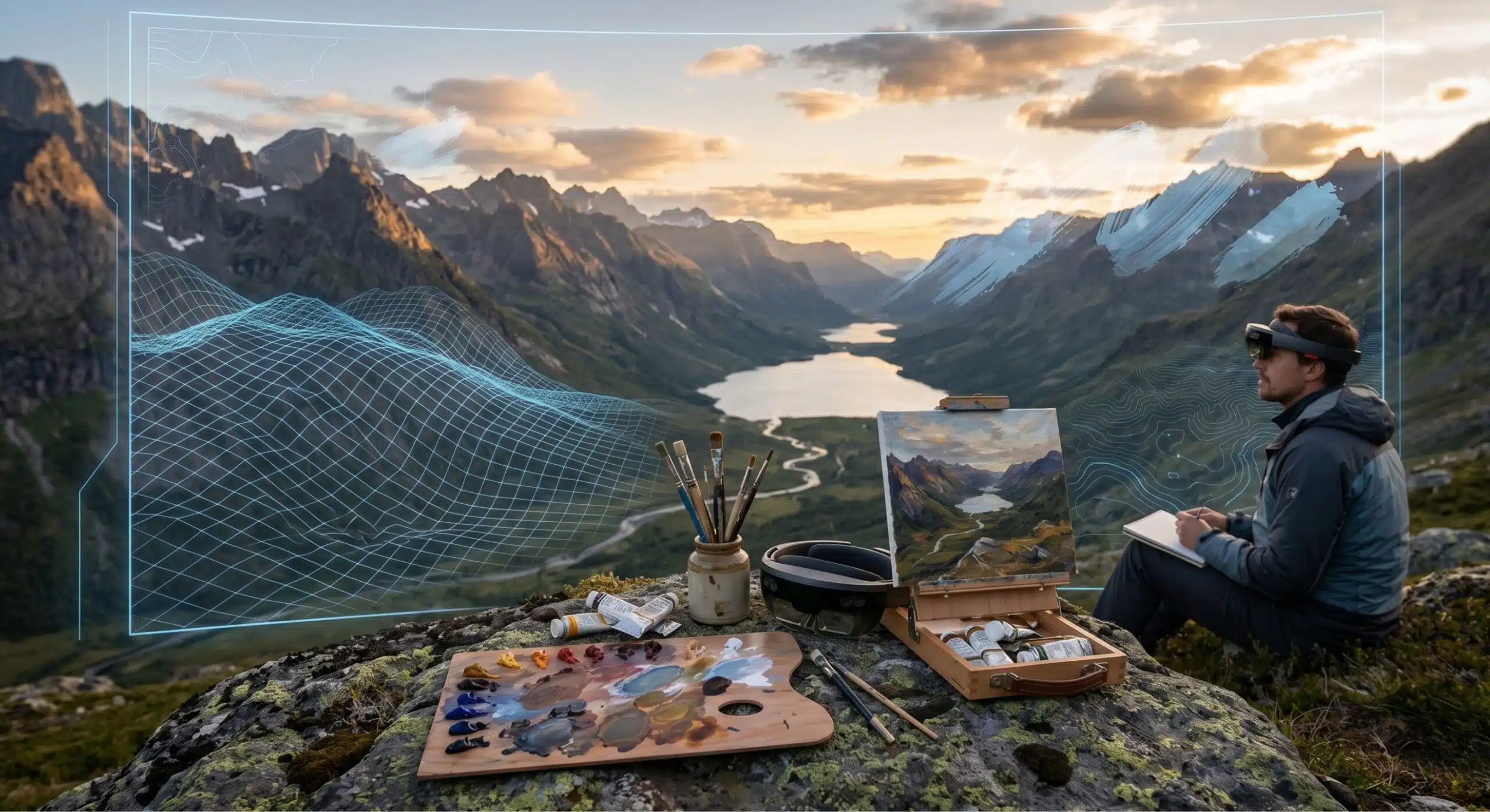 AI in Modern Painting: Collective Canvas