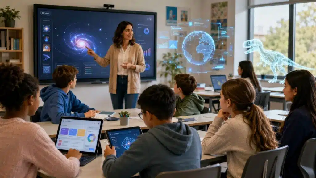 AI in modern classrooms