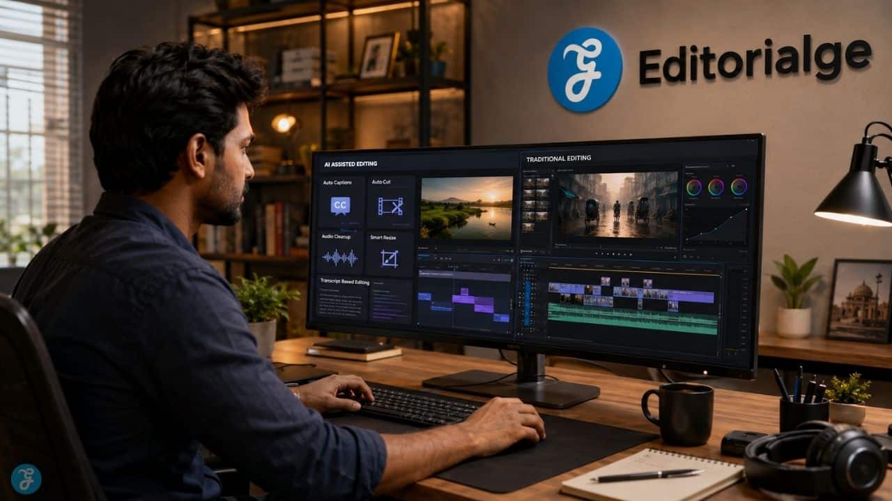 AI Video Editing Comparison: AI vs Traditional Editing