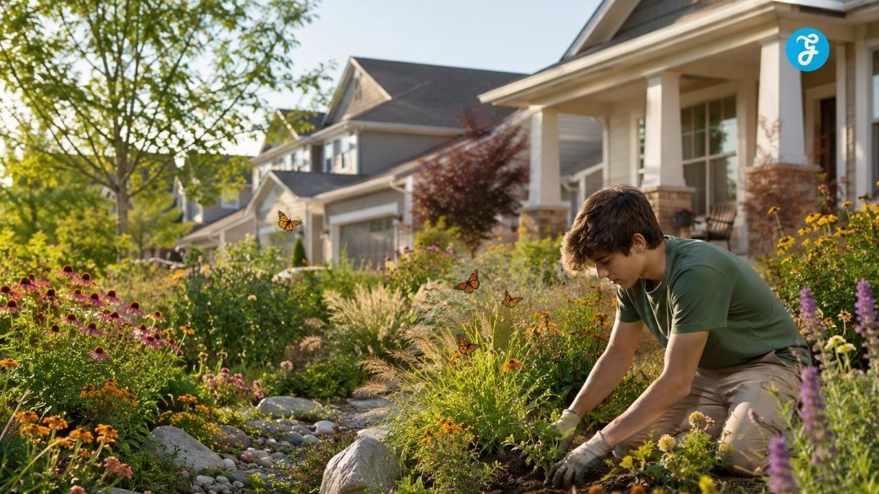 Native Plants Replacing Lawns
