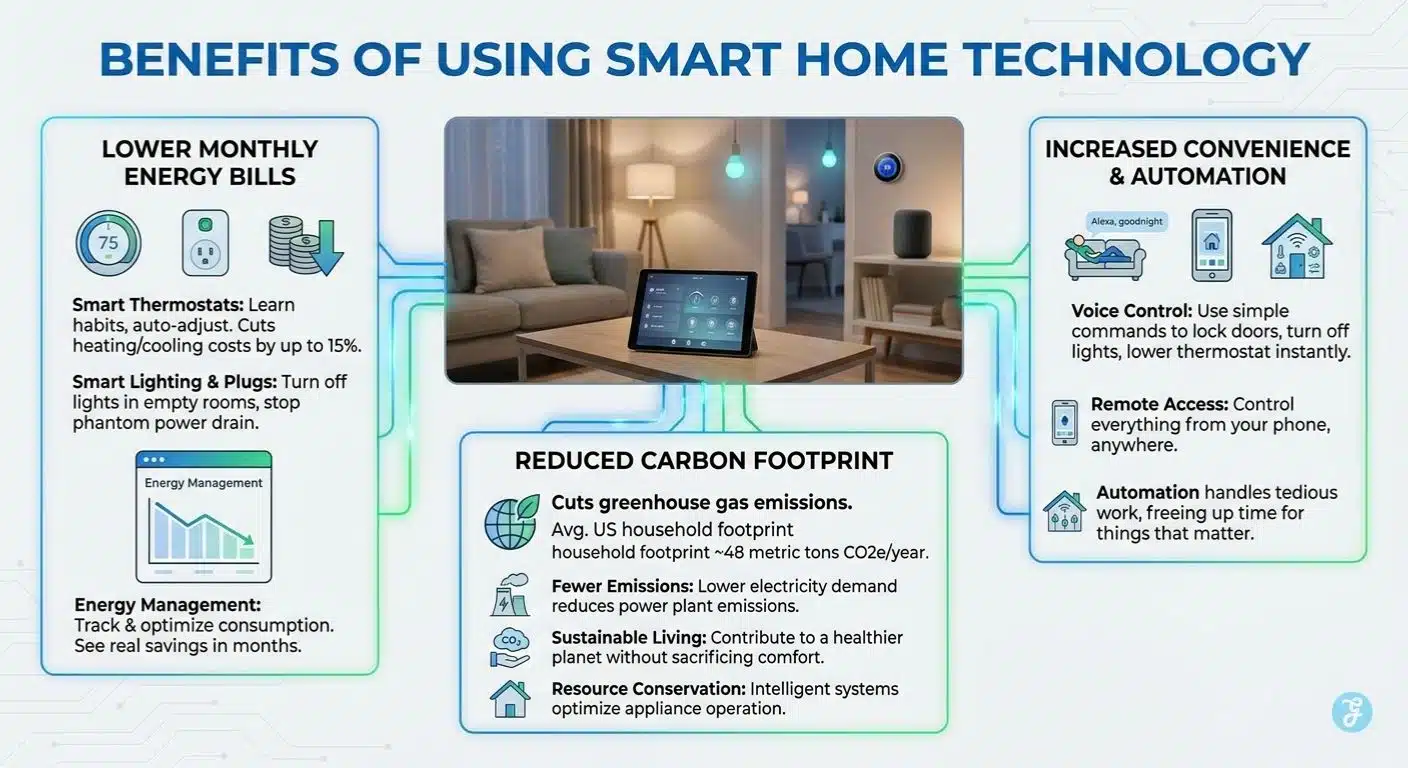 Benefits of Using Smart Home Technology