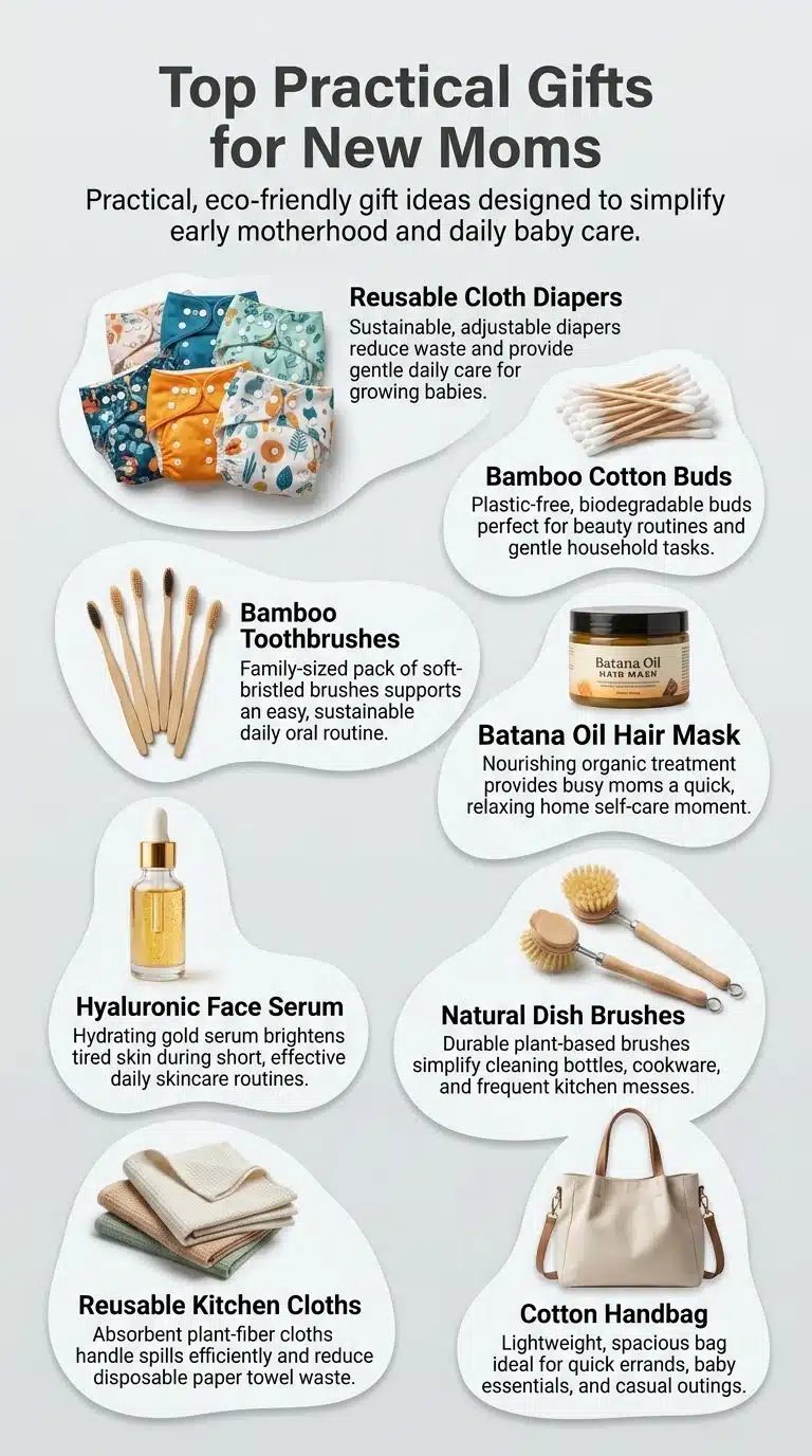 Best Gifts for New Moms Who Want Practical Baby Care