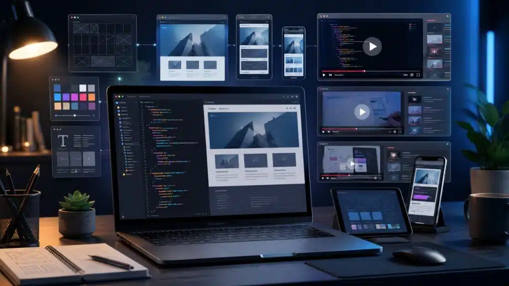 Best YouTube Channels to Learn Web Design and Development