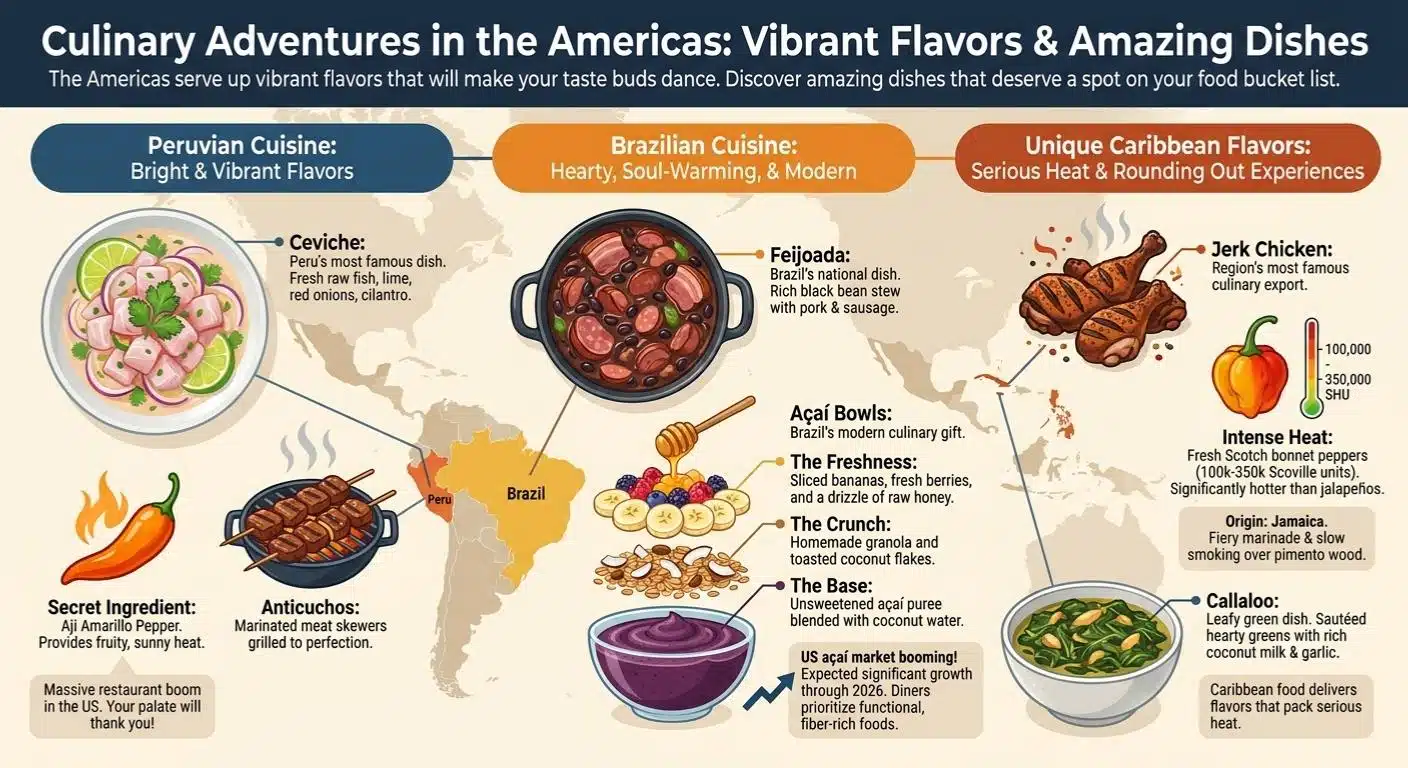 Culinary Adventures in the Americas-global cuisines