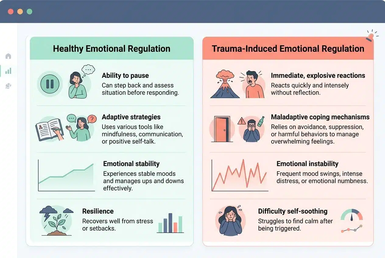 Challenges in Emotional Regulation-impact of childhood trauma