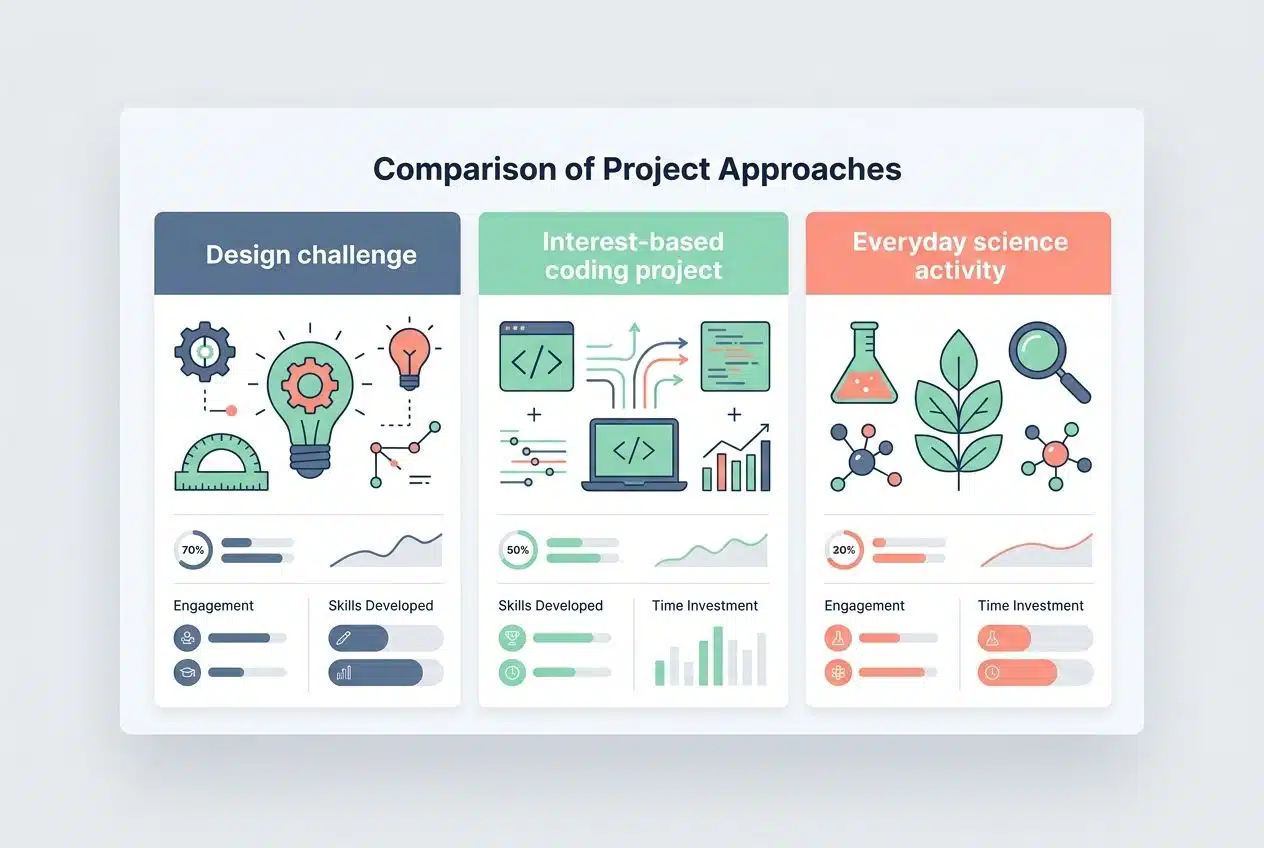 Choose Hands-On Projects With Visible Results