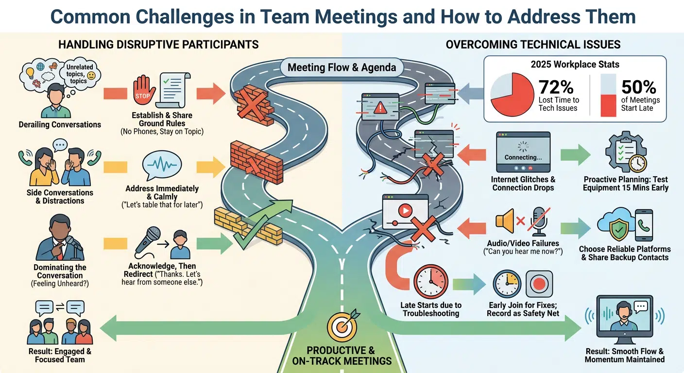 Common Challenges in running effective Team Meetings and How to Address Them