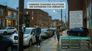 Curbside Charging Solutions Are Expanding for Urbanites