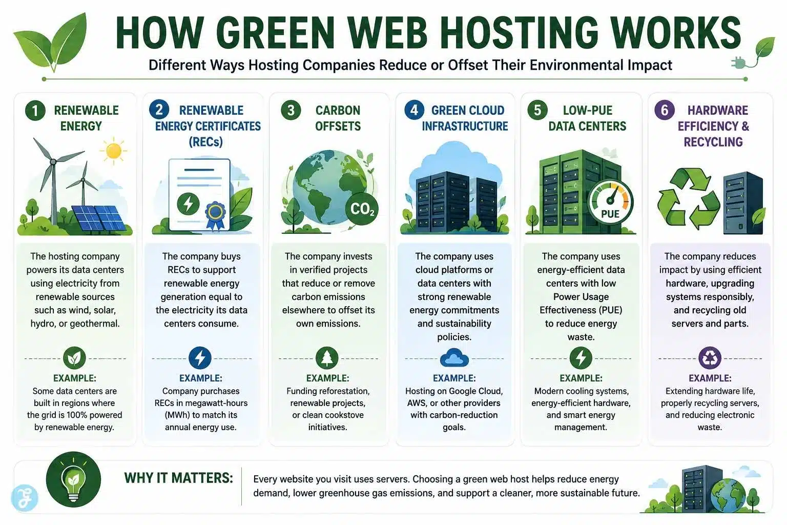 Eco Friendly Web Hosting USA- how green web hosting works