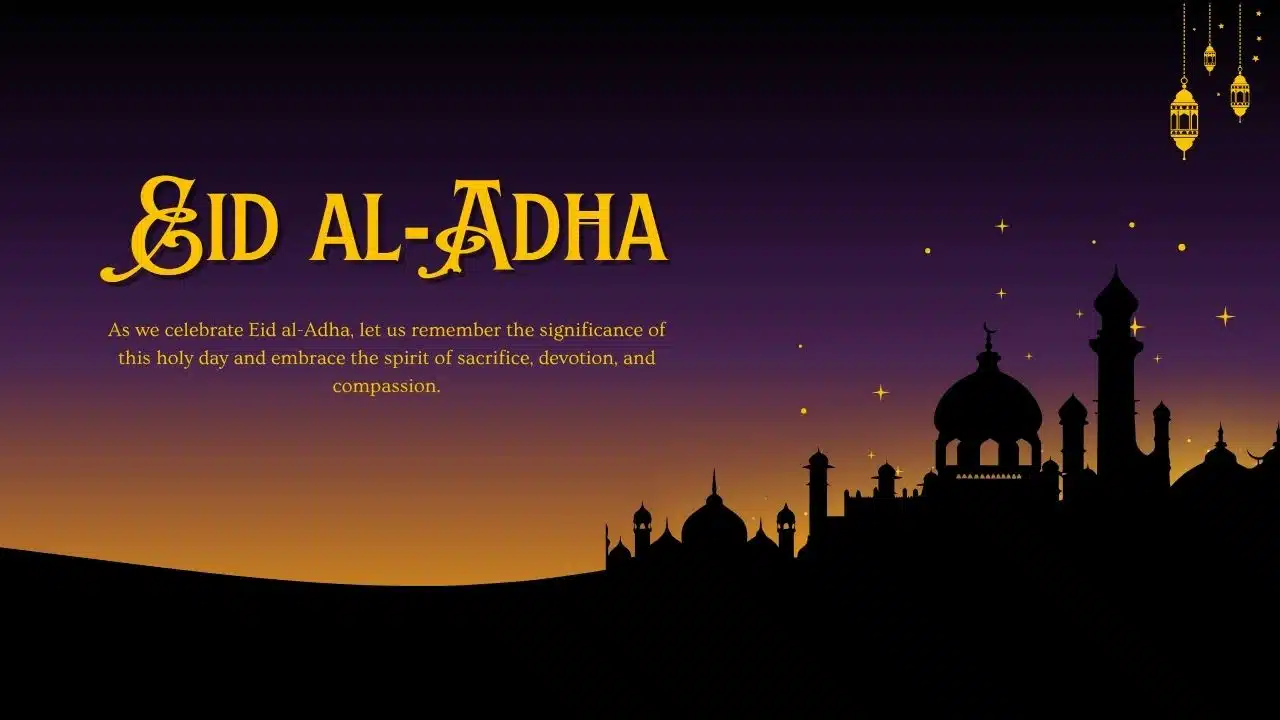 Eid Al-Adha Message