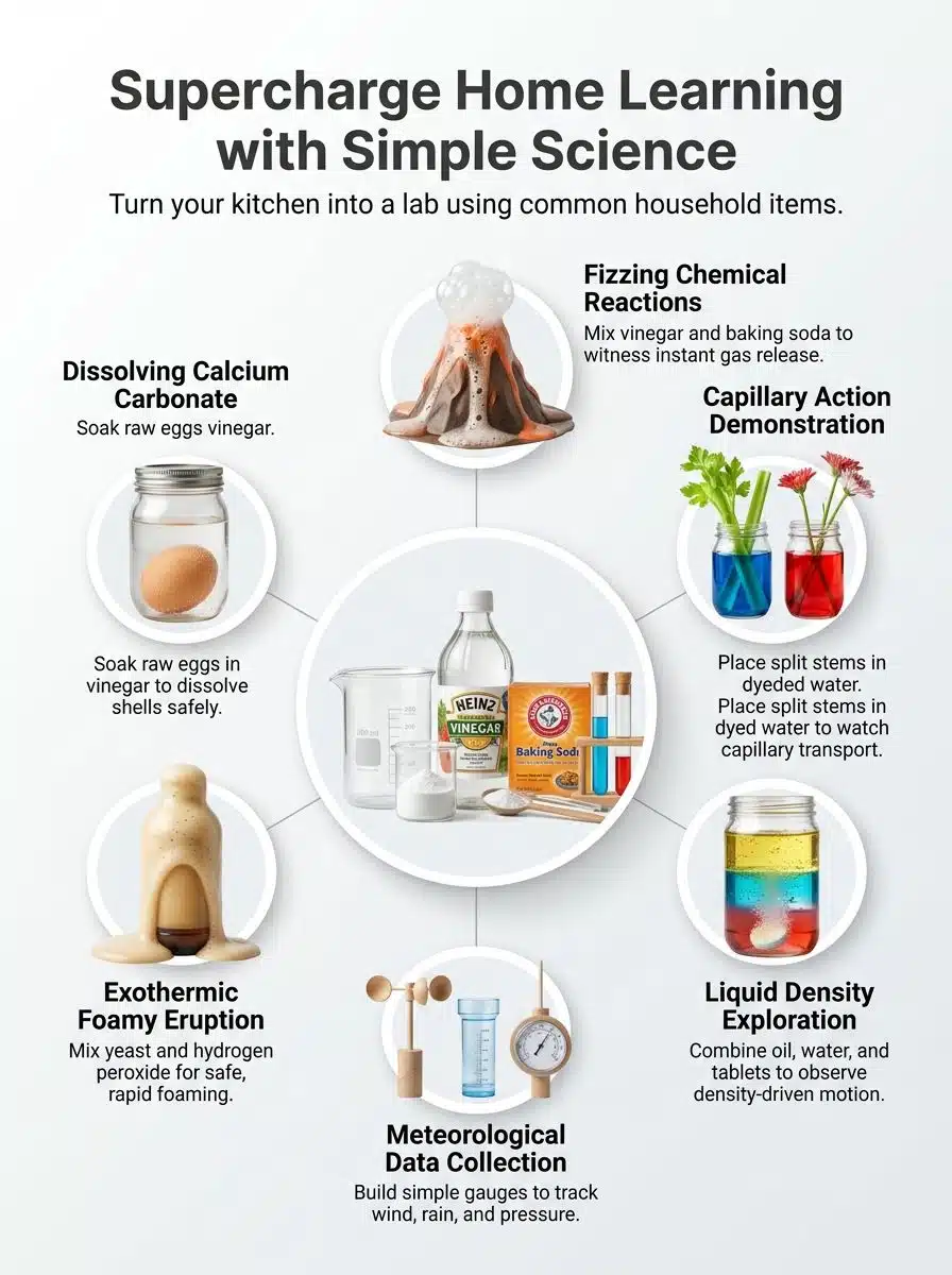 Everyday Science Experiments For Home Learning