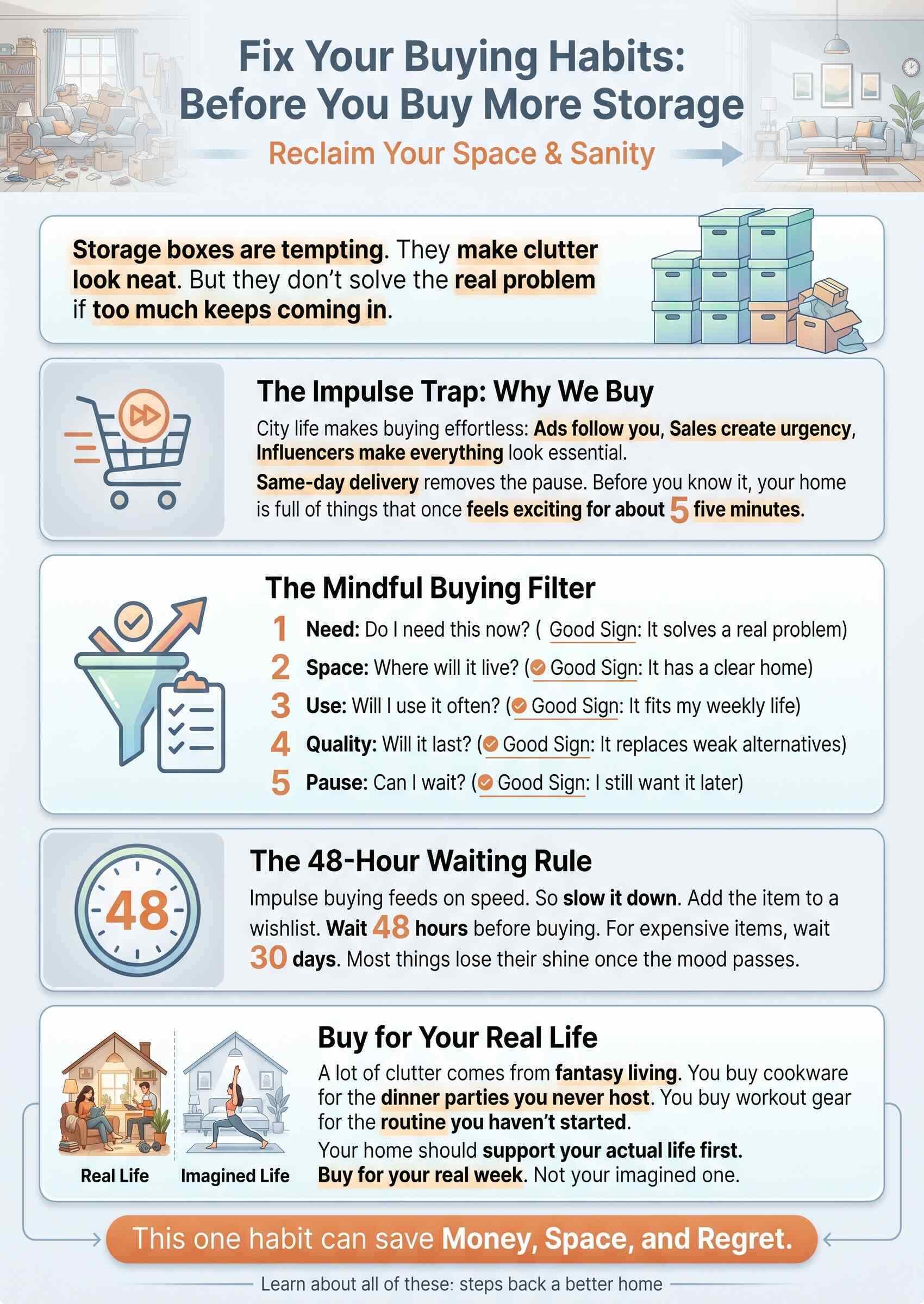 Fix Your Buying Habits Before You Buy More Storage