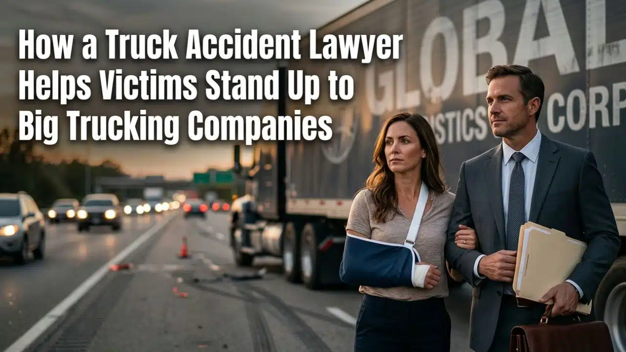 How a Truck Accident Lawyer Helps Victims